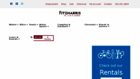 What Fitzharrismn.com website looked like in 2018 (5 years ago)