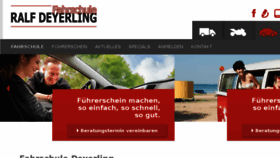 What Fahrschule-deyerling.de website looked like in 2018 (5 years ago)