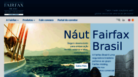What Fairfax.com.br website looked like in 2018 (5 years ago)