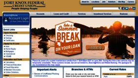 What Fkfcu.org website looked like in 2018 (7 years ago)