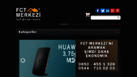 What Fctmerkezi.com.tr website looked like in 2018 (7 years ago)