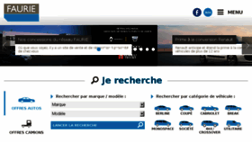 What Faurie-autos.fr website looked like in 2018 (5 years ago)