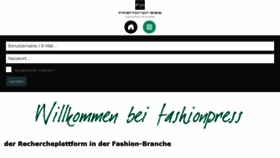 What Fashionpress.de website looked like in 2018 (5 years ago)