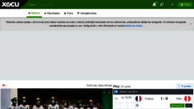 What Futbol.xocu.com website looked like in 2018 (5 years ago)
