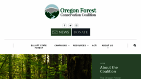 What Forestlegacy.org website looked like in 2018 (5 years ago)