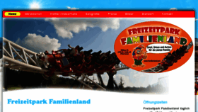 What Familienland.net website looked like in 2018 (5 years ago)