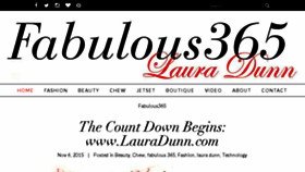 What Fabulous365.com website looked like in 2018 (5 years ago)