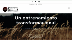 What Fundamentosparalafamilia.org website looked like in 2018 (5 years ago)