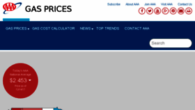 What Fuelcostcalculator.com website looked like in 2018 (5 years ago)