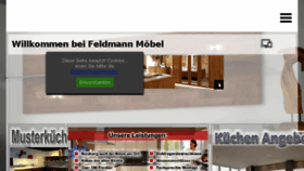 What Feldmann-moebel.de website looked like in 2018 (5 years ago)