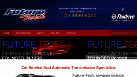 What Future-tech.com.au website looked like in 2018 (5 years ago)