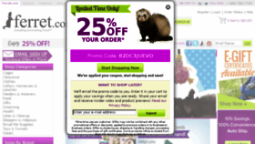 What Ferret.com website looked like in 2018 (5 years ago)