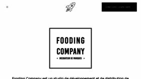 What Foodingcompany.com website looked like in 2018 (5 years ago)