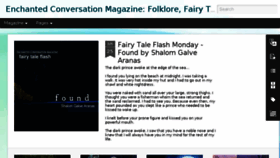 What Fairytalemagazine.com website looked like in 2018 (5 years ago)