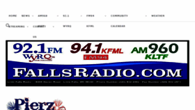 What Fallsradio.com website looked like in 2018 (5 years ago)
