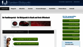 What Familien-blickpunkt.de website looked like in 2018 (5 years ago)