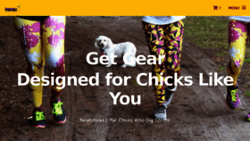 What Fanatchicks.com website looked like in 2018 (5 years ago)