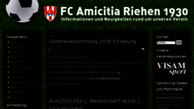 What Fcamicitia.ch website looked like in 2018 (5 years ago)