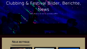 What Feierpixel.de website looked like in 2018 (5 years ago)