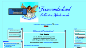 What Feenwunderland.de website looked like in 2018 (5 years ago)