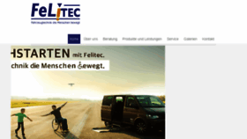 What Felitec.de website looked like in 2018 (5 years ago)