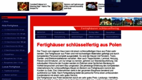 What Fertighaus-fertighaus.de website looked like in 2018 (5 years ago)