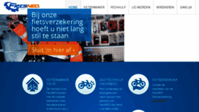 What Fietsned.nl website looked like in 2018 (5 years ago)