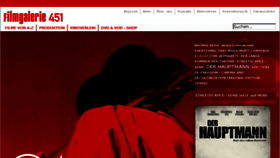 What Filmgalerie451.de website looked like in 2018 (7 years ago)