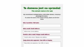What Finansum.pl website looked like in 2018 (7 years ago)