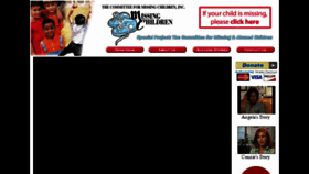 What Findthekids.org website looked like in 2018 (5 years ago)