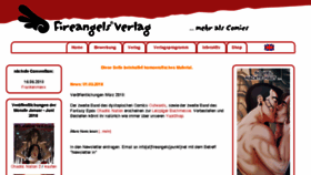 What Fireangels.net website looked like in 2018 (5 years ago)