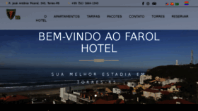 What Farolhotel.com.br website looked like in 2018 (5 years ago)