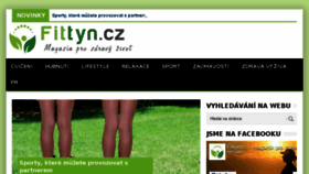 What Fittyn.cz website looked like in 2018 (5 years ago)