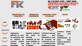 What Fkct.com.br website looked like in 2018 (5 years ago)