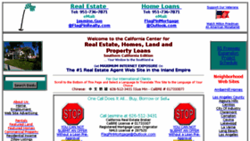 What Flagpinrealty.com website looked like in 2018 (5 years ago)