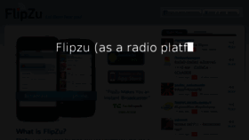 What Flipzu.com website looked like in 2018 (5 years ago)