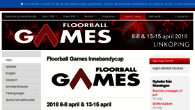 What Floorballgames.se website looked like in 2018 (5 years ago)