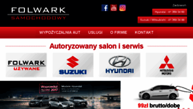 What Folwark-samochodowy.pl website looked like in 2018 (5 years ago)