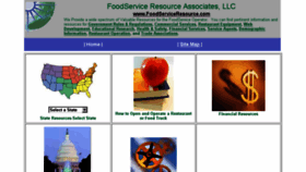 What Foodserviceresource.com website looked like in 2018 (5 years ago)