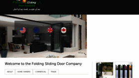 What Foldingslidingdoors.com website looked like in 2018 (5 years ago)