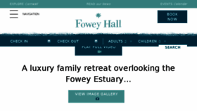What Foweyhallhotel.co.uk website looked like in 2018 (5 years ago)