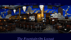 What Fountainonlocust.com website looked like in 2018 (5 years ago)
