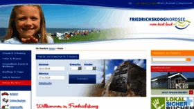 What Friedrichskoog.de website looked like in 2018 (5 years ago)