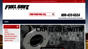 What Fuelsafe.com website looked like in 2018 (5 years ago)