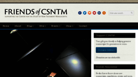 What Friendsofcsntm.com website looked like in 2018 (5 years ago)