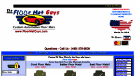 What Floormatguys.com website looked like in 2018 (5 years ago)
