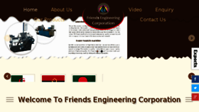 What Friendsenggcorp.com website looked like in 2018 (5 years ago)