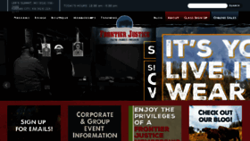 What Frontier-justice.com website looked like in 2018 (6 years ago)