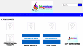 What Fullspectrumenergymedicine.com website looked like in 2018 (5 years ago)