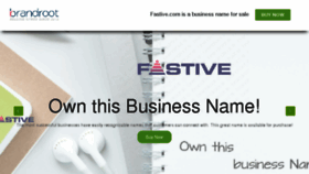 What Fastive.com website looked like in 2018 (5 years ago)